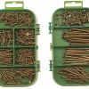 hardware assortment in 10 compartment box