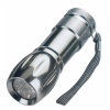 Aluminium torch with 9 LED