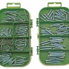 hardware assortment in 10 compartment box