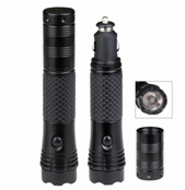 Alu Flashlight with cigarette plug-XZ-033H