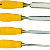 4pcs wood chisel with plastic handle