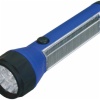 solar torch,plastic body with rubber coated handle