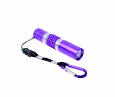 Aluminum diamond flashlight