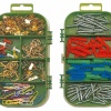 hardware assortment in 10 compartment box