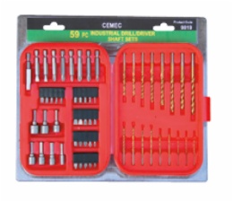 Combination Drills and Bits Set