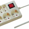 European Type Socket with Luminous Switch