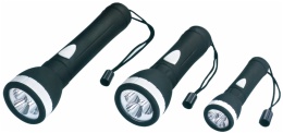 water proof rubber coated handle with straw hat LED