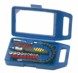 Multipurpose Screwdriver set with bits and sockets