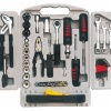 Multi-purpose tools kit in blow mould case