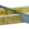 wooden mitre box with back saw