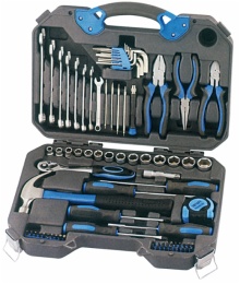 Multi-purpose Tools Kit in blow mould case