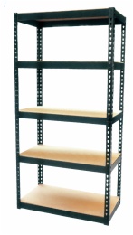 metal frame shelf with MDF plate